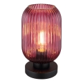 Globo - Eπιτραπέζιο φωτιστικό 1xE27/40W/230V μωβ