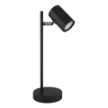 Globo - Eπιτραπέζιο φωτιστικό 1xGU10/5W/230V μαύρο