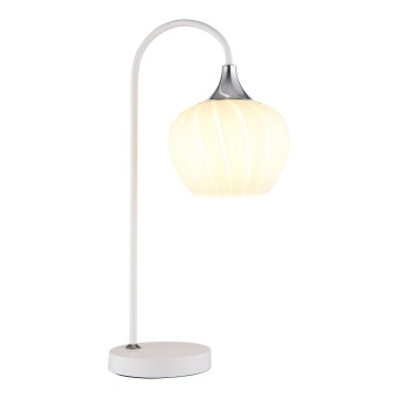 Globo - Eπιτραπέζιο φωτιστικό 1xE27/40W/230V λευκό