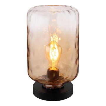 Globo - Eπιτραπέζιο φωτιστικό 1xE27/60W/230V καφέ