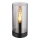 Globo - Eπιτραπέζιο φωτιστικό 1xE14/25W/230V διάμετρος 11 cm μαύρο