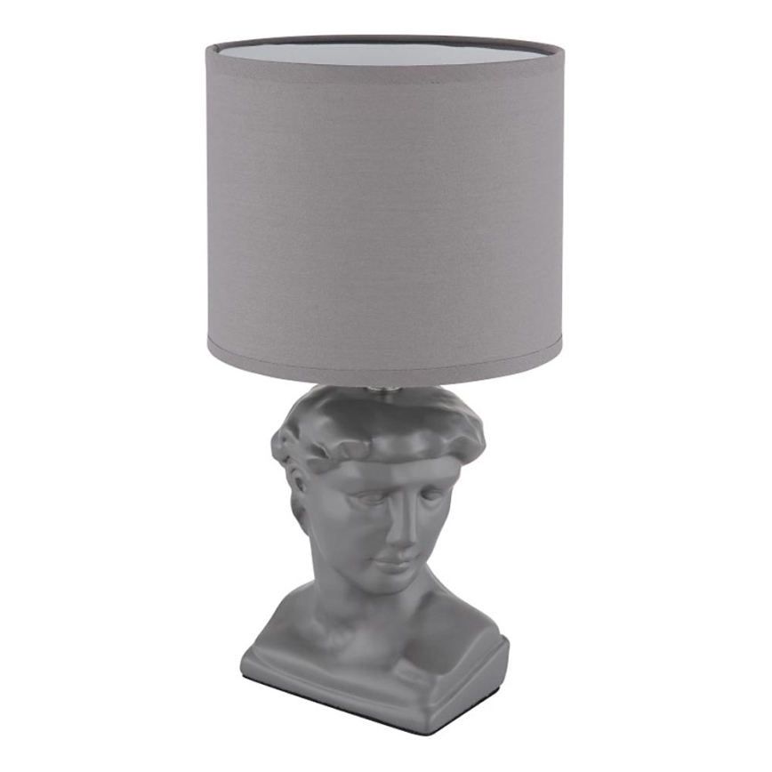 Globo - Eπιτραπέζιο φωτιστικό 1xE14/40W/230V γκρι