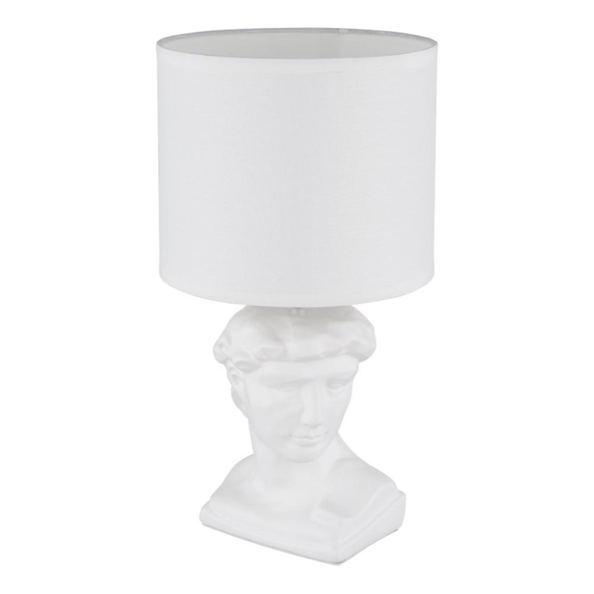 Globo - Eπιτραπέζιο φωτιστικό 1xE14/40W/230V λευκό