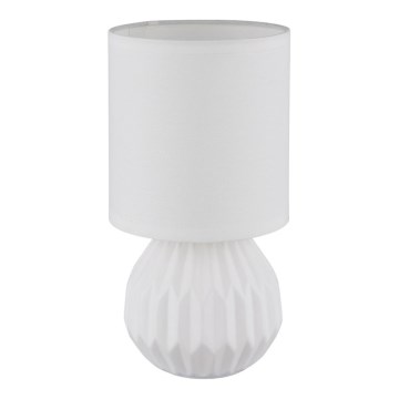 Globo - Eπιτραπέζιο φωτιστικό 1xE14/40W/230V λευκό