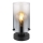 Globo - Eπιτραπέζιο φωτιστικό 1xE27/40W/230V διάμετρος 12,5 cm μαύρο