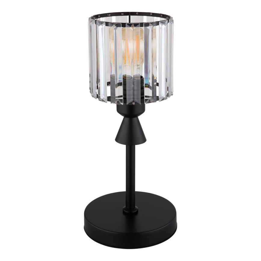 Globo - Eπιτραπέζιο φωτιστικό 1xE27/60W/230V διάμετρος 15 cm μαύρο