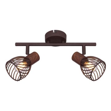 Globo - Φωτιστικό σποτ 2xE14/40W/230V