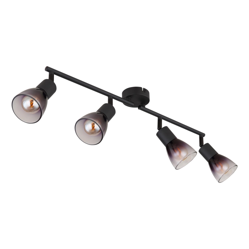 Globo - Φωτιστικό σποτ 4xE14/25W/230V μαύρο