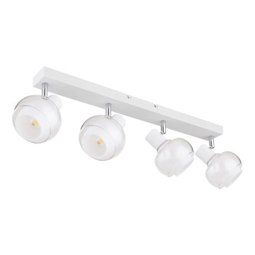 Globo - Φωτιστικό σποτ 4xE14/40W/230V λευκό