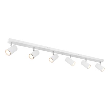 Globo - Φωτιστικό σποτ 6xGU10/35W/230V λευκό