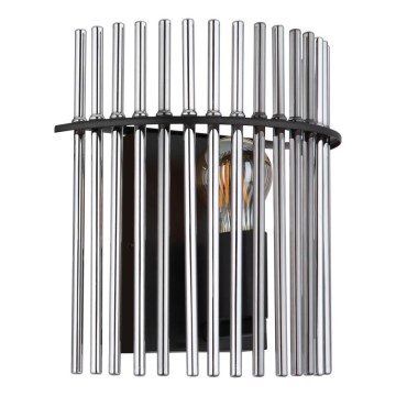 Globo - Φωτιστικό τοίχου 1xE27/60W/230V μαύρο