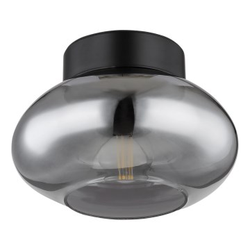 Globo - Φωτιστικό οροφής 1xE27ILLU/40W/230V μαύρο