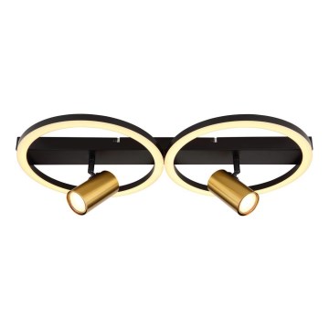 Globo - Φωτιστικό οροφής LED 2xGU10/5W/230V + LED/24W/230V