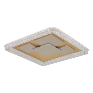 Globo - Φωτιστικό οροφής LED/40W/230V 3000K 48,8x48,8 cm χρυσό