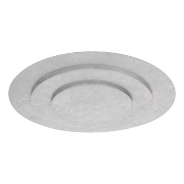 Globo - Φωτιστικό οροφής LED/40W/230V 3000K Ø 49 cm ασημί