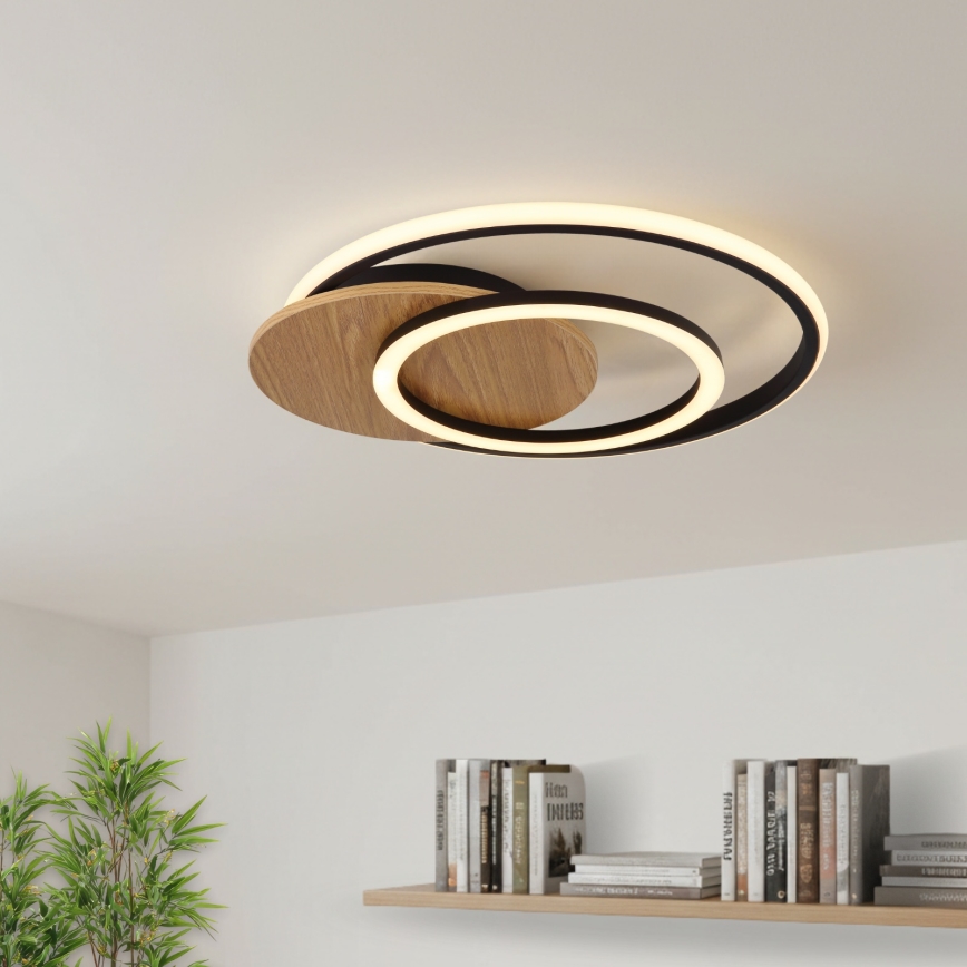 Globo - Φωτιστικό οροφής LED LED/24W/230V μαύρο