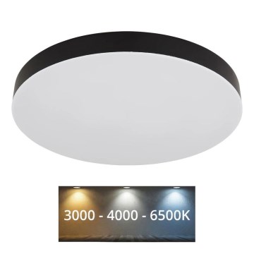 Globo - Φωτιστικό οροφής LED LED/36W/230V 3000K/4000K/6500K διάμετρος 40 cm μαύρο