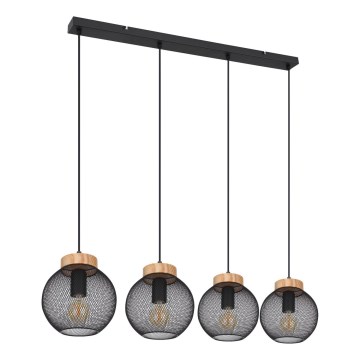 Globo - Φωτιστικό οροφής με καλώδιο 4xE27/40W/230V