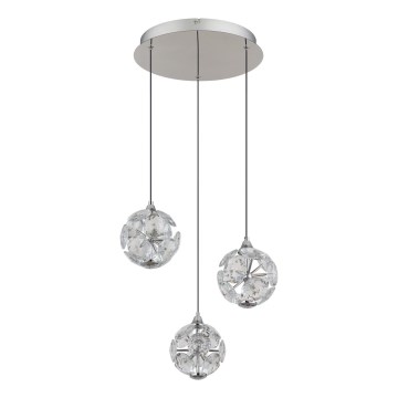 Globo - Κρεμαστό φωτιστικό LED με καλώδιο LED/24W/230V