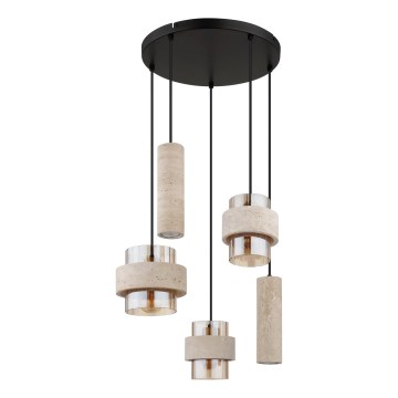 Globo - Κρεμαστό φωτιστικό σε καλώδιο 3xE27/40W/230V + 2xGU10/10W