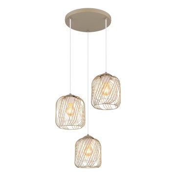 Globo - Κρεμαστό φωτιστικό σε καλώδιο 3xE27/40W/230V