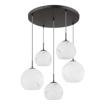Globo - Κρεμαστό φωτιστικό σε καλώδιο 5xE27/60W/230V διάμ. 75 cm