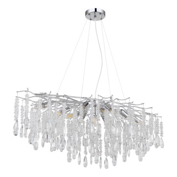 Globo - Κρεμαστό φωτιστικό με καλώδιο 12xE14/40W/230V