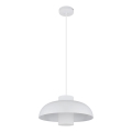 Globo - Κρεμαστό φωτιστικό με καλώδιο 1xE27/60W/230V λευκό