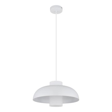 Globo - Κρεμαστό φωτιστικό με καλώδιο 1xE27/60W/230V λευκό