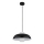 Globo - Κρεμαστό φωτιστικό με καλώδιο 1xE27/60W/230V μαύρο
