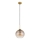 Globo - Κρεμαστό φωτιστικό με καλώδιο 1xE27/60W/230V μπρούτζινο