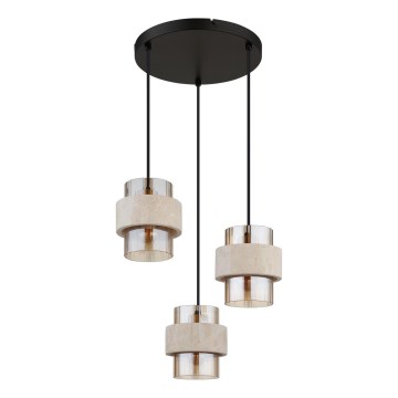 Globo - Κρεμαστό φωτιστικό με καλώδιο 3xE27/40W/230V