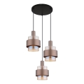 Globo - Κρεμαστό φωτιστικό με καλώδιο 3xE27/60W/230V