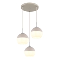 Globo - Κρεμαστό φωτιστικό με καλώδιο 3xE27/60W/230V
