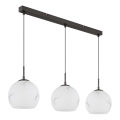 Globo - Κρεμαστό φωτιστικό με καλώδιο 3xE27/60W/230V