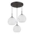 Globo - Κρεμαστό φωτιστικό με καλώδιο 3xE27/60W/230V Ø 42,5 cm