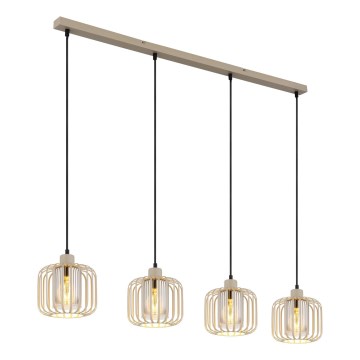 Globo - Κρεμαστό φωτιστικό με καλώδιο 4xE27/40W/230V