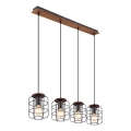 Globo - Κρεμαστό φωτιστικό με καλώδιο 4xE27/40W/230V
