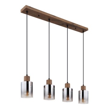 Globo - Κρεμαστό φωτιστικό με καλώδιο 4xE27/40W/230V