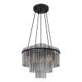Globo - Κρεμαστό φωτιστικό με καλώδιο 5xE27/60W/230V μαύρο