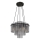 Globo - Κρεμαστό φωτιστικό με καλώδιο 5xE27/60W/230V μαύρο