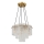 Globo - Κρεμαστό φωτιστικό με καλώδιο 5xE27/60W/230V, χρυσό