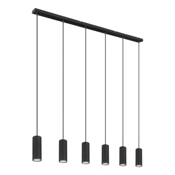Globo - Κρεμαστό φωτιστικό με καλώδιο 6xGU10/35W/230V