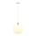 Globo - Κρεμαστό φωτιστικό οροφής 1xE27/60W/230V διάμετρος 29 cm λευκό