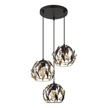 Globo - Κρεμαστό φωτιστικό οροφής 3xE27/40W/230V διάμετρος 41 cm