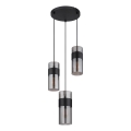 Globo - Κρεμαστό φωτιστικό οροφής 3xE27/60W/230V