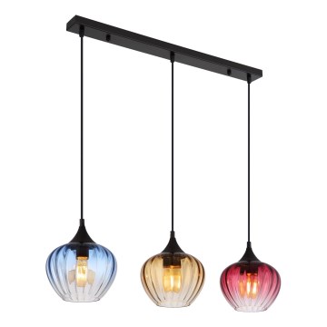 Globo - Κρεμαστό φωτιστικό οροφής 3xE27/60W/230V