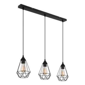 Globo - Κρεμαστό φωτιστικό οροφής 3xE27/60W/230V