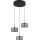 Globo -  Κρεμαστό φωτιστικό οροφής LED 3xLED/8W/230V