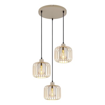 Globo - Κρεμαστό φωτιστικό με καλώδιο 3xE27/40W/230V